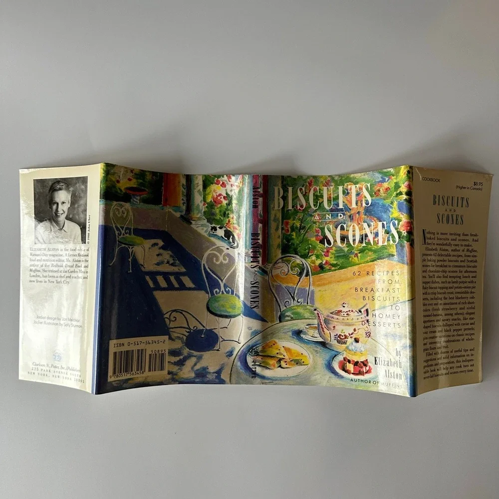 Biscuits & Scones Alston 1988‎ Hardcover First Edition Clarkson Potter DJ VG